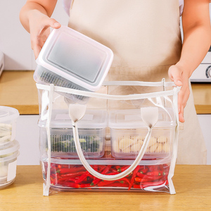 Conteneur de stockage alimentaire en PP avec une capacité de 5,5 L, finition brillante, design multifonctionnel pour la conservation de la fraîcheur, échalote, <span class=keywords><strong>coriandre</strong></span> - Product Image 6