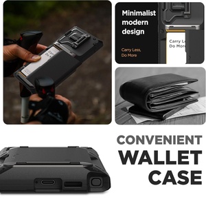 Ốp điện thoại Samsung Galaxy S24 Ultra (2024), Ốp bảo vệ ống kính máy ảnh chắc chắn cao cấp Ốp ví đựng thẻ - Product Image 3