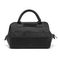 Pochette d'organisation d'outils EDC multifonctionnelle Fuliya, grande capacité, imperméable, sac de rangement tactique pour le camping et la randonnée