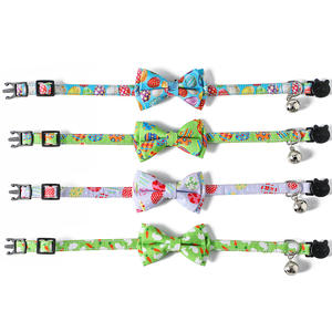 Tanpopo, venta al por mayor, <span class=keywords><strong>Collar</strong></span> para gatos, moda de lujo, seguridad, <span class=keywords><strong>Breakaway</strong></span>, pequeño conejito, huevo, pajarita de Pascua, <span class=keywords><strong>Collar</strong></span> con campana - Product Image 6