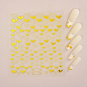 100 + Thiết kế làm móng tay Nhật bản đầy màu sắc bướm dính Nail Art Sticker - Product Image 1