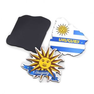 Custom Your Own Attractive Design 3D Scenery Image Magnetic Foil Fiji Colombia Uruguay Souvenir <b>Fridge</b> Magnet - Product Image 1