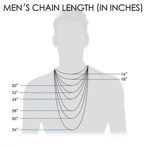 Collana da Uomo in Acciaio Inossidabile Placcato Oro 18k, Catena Cubana 3mm, Gioielli Hip Hop, Regalo <span class=keywords><strong>per</strong></span> Fidanzato - Product Image 6