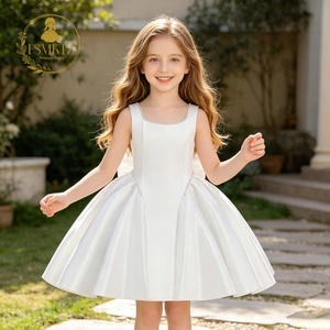 Abito <span class=keywords><strong>da</strong></span> Festa di Compleanno per Ragazze, Bianco, Età 8-12 Anni, <span class=keywords><strong>Vestito</strong></span> per Bambine, Abito <span class=keywords><strong>da</strong></span> Cerimonia per Bambini, Abbigliamento per Bambine all'Ingrosso - Product Image 1