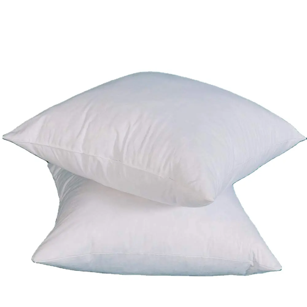 GAGA Hangzhou cushion inserts,DreamHome Square Poly cushion Pillow Insert, 18" L X 18" W, White