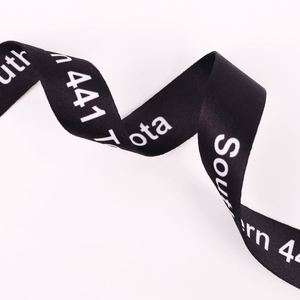 Lanière personnalisée en polyester durable et écologique, avec logo personnalisé, boucle en plastique, crochet métallique, sublimation couleur intégrale - Product Image 5