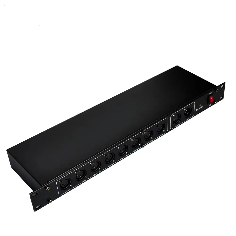 Amplificateur de Signal F4/8 canaux canaux de contrôle Contrôleur Dj DMX512/1990 Tête mobile LED étanche 80 RGBW DMX 512 0-40 1000