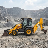 Promo Panas JCB3CX/4CX/5CX Original Merek Inggris Berkualitas Tinggi Jam Operasi Rendah Stok Mini Bekas Loader Backhoe Harga Murah