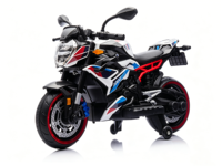 Moto électrique pour enfants à 3 roues en plastique 12V 4.5Ah avec 2 moteurs 390*2 pour lumières LED et télécommande, pour les enfants de 2 à 7 ans