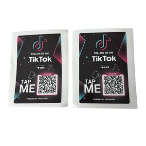 NFC 13.56mhz rfid autocollant intelligent <span class=keywords><strong>google</strong></span> / instagram / tiktok étiquette adhésive étiquette avec lien codé - Product Image 2