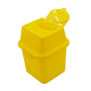Contenitori per Oggetti Taglienti da <span class=keywords><strong>4</strong></span> Litri, Contenitore Giallo in Plastica per Oggetti Affilati - Product Image 2