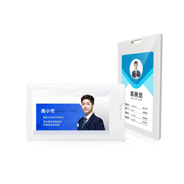 RK-X43 NFC Passive Ai Ink Screen Smart Electronic Tag Nameplate Smart Label Display Card Label Employee Badge Business Card
