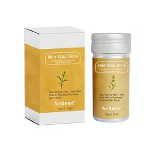 Cire et gel capillaires à la cire d'abeille bio pour hommes - Fixation forte, non grasse, haute qualité - Product Image 1