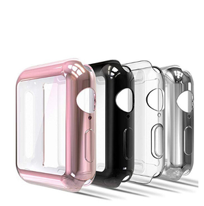เคสป้องกันหน้าจอสีดำสีโรสโกลด์ iWatch 40 41 45 49 44มม. สำหรับ <span class=keywords><strong>Apple</strong></span> <span class=keywords><strong>Watch</strong></span> - Product Image 1