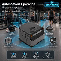 Nouveau Robot de Nettoyage Intelligent Autonome pour Salle de Sport avec Navigation Visionnelle Commerciale, 20000Pa, Auto-propulsé, Surveillance Cloud et IoT
