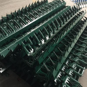 Maquinilla de afeitar galvanizada recubierta de polvo de alta seguridad personalizada de fábrica Anti Climb Spike para la pared superior del hogar - Product Image 4