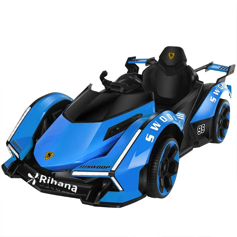 2023 heißer Verkauf Kinder Allrad Buggy Go-Kart Spielzeug Batterie Auto mit Fernbedienung schwingenden Kinderwagen zu verkaufen