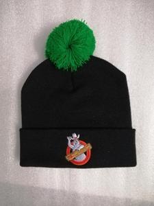 Mezcla acrílica Slouchy Cuff Woven Label Ski Cap Skull Knit Winter Hat Custom Beanie sombreros hombres mujeres niños tamaños disponibles - Product Image 2