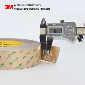 Ruban adhésif de transfert haute résistance 3M 9473PC, 0,25 mm, acrylique 100MP, pour la <span class=keywords><strong>fabrication</strong></span> métallique, les panneaux, les cadres, collage permanent - Product Image 2