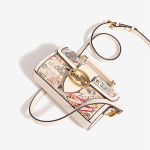 <span class=keywords><strong>Sac</strong></span> à bandoulière en cuir PVC pour femme, design original, motif dessin animé, taille moyenne, <span class=keywords><strong>sac</strong></span> à main croisé - Product Image 4
