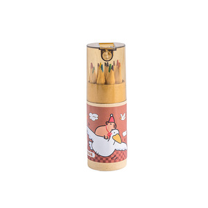 Lápices de Madera Kapibala, 12 Piezas, Mina HB, para Colorear y Escribir, Diseño de Dibujos Animados, Regalo para Niños - Product Image 4
