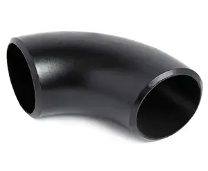 ASME B16.9 A234 WPB Carbon Steel Seamless Butt Weld Fitting Long Radius 90 Degree Elbow