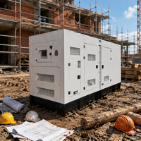 Générateur diesel silencieux Baudouin PB-280 Stamford avec alternateur ATS et capot insonorisé, 1500/1800 tr/min, 20-400 kW, 480 V, 3 kW, alimentation de secours
