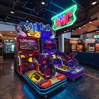 Machine de jeu d'arcade de course de moto à monnayeur, simulateur sportif pour centres de jeux et parcs d'attractions