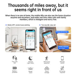 Высококачественная сетевая мини-камера Rscamtom, 4G, H.264, ночное видение, обнаружение, 3000 мАч, облачное хранилище, двусторонний разговор OEM/ODM - Product Image 5