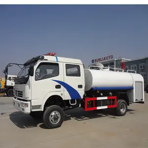 AWD 4X4 Dongfeng water tank fire fighting truck