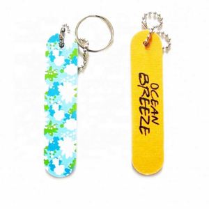 High Quality Cheap Customized Keychain Gifts Promotional Items with logo Custom Key Chain Mini Baby Nail <b>File</b> - Product Image 1