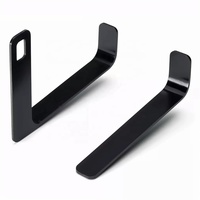 Support en L en aluminium sur mesure avec trou rainuré pour montage d'équipement, couleur personnalisée, ODM/OEM, certifié ISO9001:2015