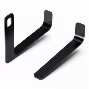 Support en métal courbé sur mesure en forme de L avec trou à rainurer pour le montage d'équipements - Product Image 4
