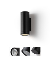 Applique murale extérieure pour couloir, ampoule GU10, lampe murale de jardin, étanche IP65 pour projet de cour, villa, hôtel