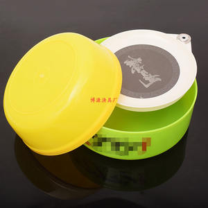 BoYuan - Bandeja Magnética para Señuelos de Pesca, Caja de Pesca Portátil de PP para Silla y Caja, Uso Universal, Verde, Amarillo, Blanco - Product Image 1