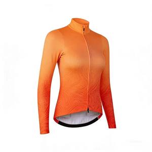 Maillot de cyclisme Zede le plus vendu, motif foncé, manches longues, léger, respirant, coupe-vent, séchage rapide, fermeture éclair intégrale pour le vélo - Product Image 3