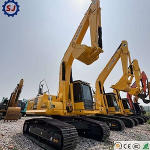 Excavatrice sur chenilles Komatsu PC200 d'occasion, 20 tonnes, d'origine japonaise, de haute qualité, équipement lourd, PC220 PC240 - Product Image 1