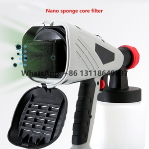 <span class=keywords><strong>Pistolet</strong></span> de pulvérisation électrique 800w grande puissance haute capacité pulvérisateur automobile <span class=keywords><strong>voiture</strong></span> peinture <span class=keywords><strong>pistolet</strong></span> pour la maison meubles en bois décoration murale - Product Image 4