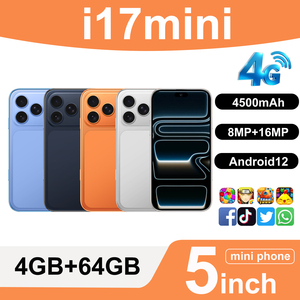 Nuevo Teléfono Inteligente Mini I17 2026 Original con Pantalla HD de <span class=keywords><strong>5</strong></span>.0 Pulgadas, Versión Global 5G, Doble SIM, Precio Bajo de Fábrica al por Mayor - Product Image 6