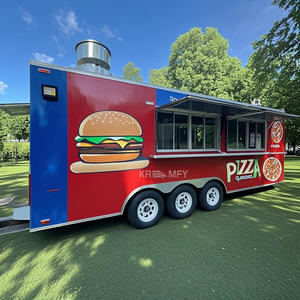 Remolque de Comida Móvil, Duradero, con Ventana de Venta, para Hot Dogs, Helados y Otros Alimentos - Product Image 4