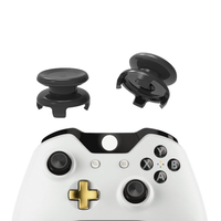 Poignées transparentes pour manettes PS4/PS3/PS5 et Xbox One/Xbox 360, rallonges de joystick analogique pour une meilleure adhérence