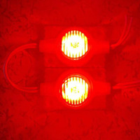 Module LED à injection avec lentille, DC 12V DC24V, bon prix, 6 LED 3W 3030, lumière latérale, haute luminosité, blanc