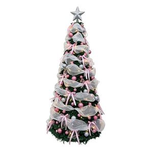 Folding Christmas <b>Tree</b>, Floor Standing Ornament, Illuminated <b>LED</b> Retractable <b>Tree</b>, 2026 Christmas Scene - Product Image 2