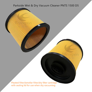 Filtre HEPA à cartouche Riyingxin 304887 avec couvercle de verrouillage pour aspirateur eau et poussière <span class=keywords><strong>Parkside</strong></span> <span class=keywords><strong>Lidl</strong></span> 1500 D5, pièces détachées - Product Image 4