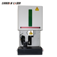 Machine de marquage Laser à Fiber de couleur argent RAYCUS, découpe de bijoux, mm 50w IPG