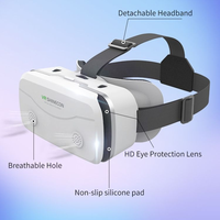 Casque de réalité virtuelle G15 à prix avantageux, lunettes VR tout-en-un, jeu pour téléphone, lunettes 3D pour smartphone IOS Android, boîte VR 3D