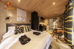 Cabina Contenitore in Acciaio Europeo con Vetro a Specchio Riflettente, Guest House Invisibile <span class=keywords><strong>per</strong></span> <span class=keywords><strong>Glamping</strong></span> di Lusso e Ritiri nella Natura - Product Image 4
