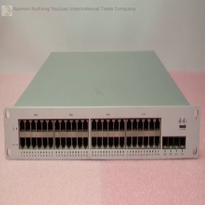 Meraki Ms220-48fp-hw สวิตช์แบบจัดการ 48 พอร์ต 1GE PoE+ 4 พอร์ต SFP 1U ของแท้ใหม่ ยังไม่ได้รับการใช้งาน พร้อมส่ง สำหรับระบบอัตโนมัติอุตสาหกรรม - Product Image 1