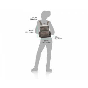 Contemporary Women <b>Leather</b> <b>Backpack</b> Designed for Bulk Wholesale Customized Orders with Elegant Styling Functional Multi Pocket - Product Image 5