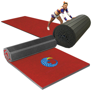 Tapis de sol antidérapants pour cheerleading, gymnastique et arts martiaux, en mousse haute densité pour studios sportifs - Product Image 1